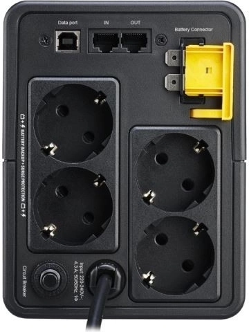 Plenty of outlets for key devices