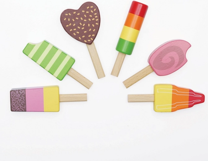 Colorful lollies for creative play