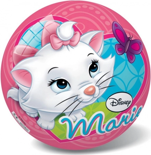 Cheerful design with Marie the kitten