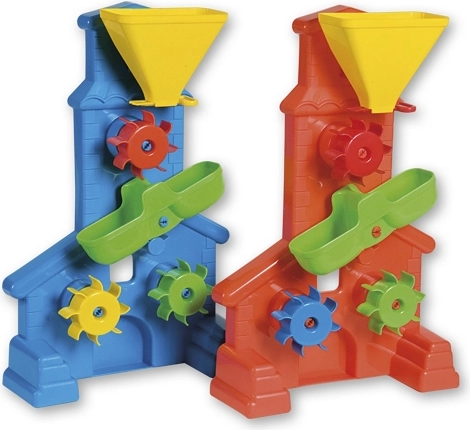 Три лопатъчни колела и разделителен улей