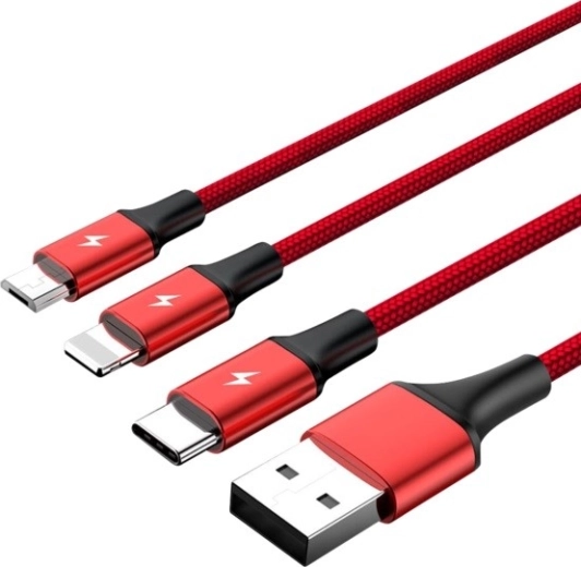 Charging three devices at once