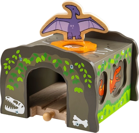 Adventurous dinosaur tunnel