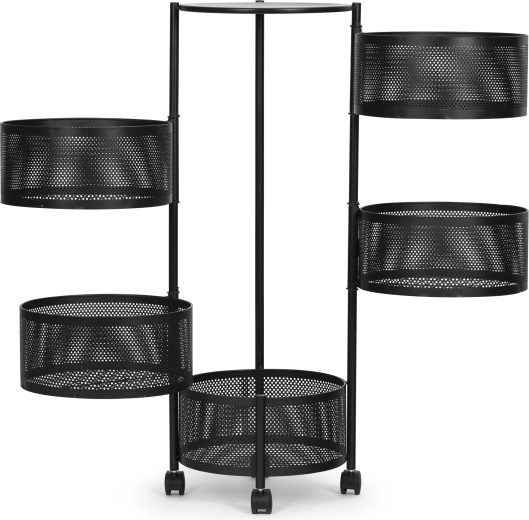 Въртящи се и изтеглящи се кошове за максимален преглед