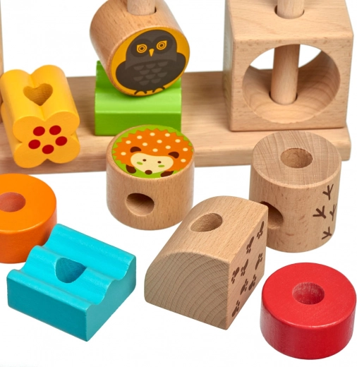 Animals, colors, and shapes in one