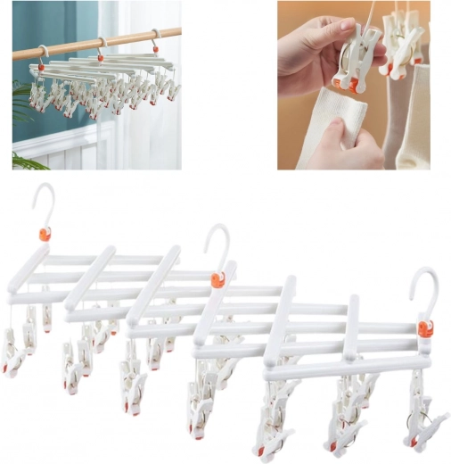 Rotating hook for easy hanging