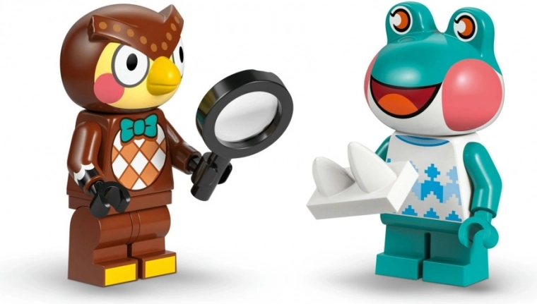 Blathers and Lily figures
