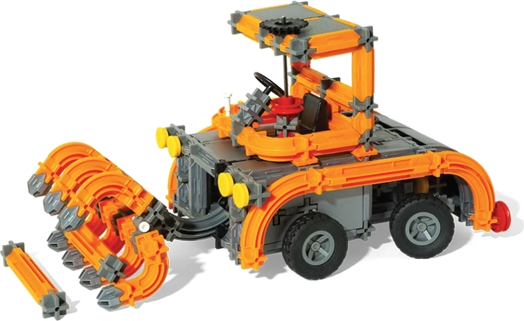 Functional loader with an openable grapple
