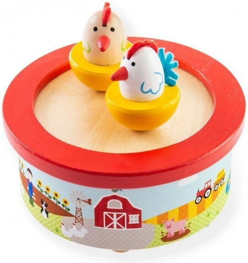 Magical movement of the hens