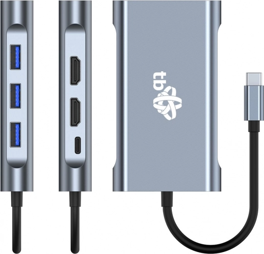 Up to three displays thanks to 2× HDMI and VGA