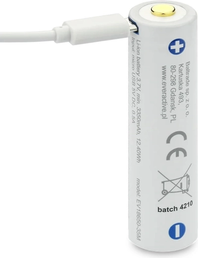 Integrated micro USB charging