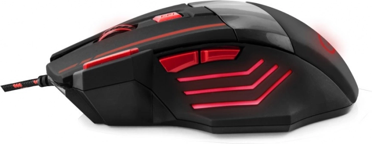 Ergonomic shape for long gaming sessions