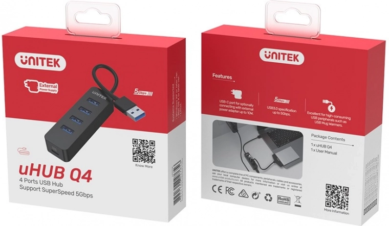 Допълнително захранване през USB‑C (до 10 W)