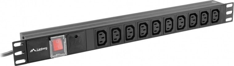 10x IEC C13 for flexible power to multiple devices