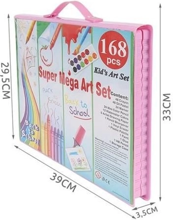 Практично розово куфарче с дръжка