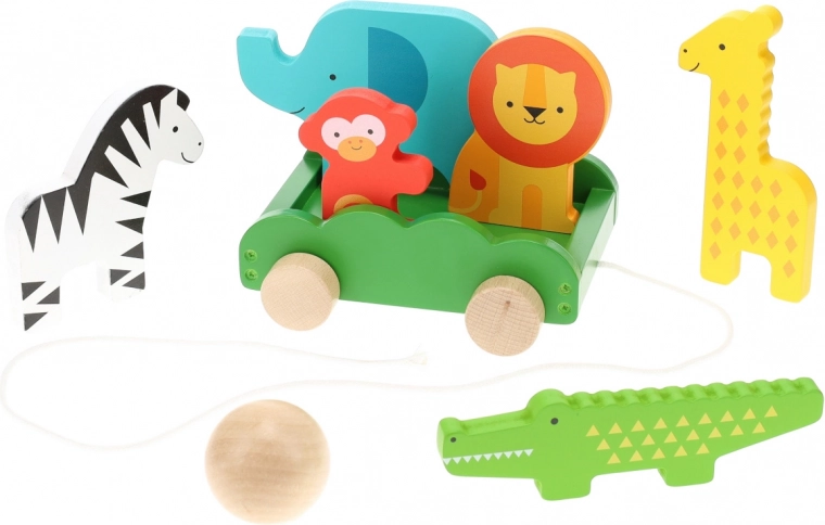 Pull-along cart