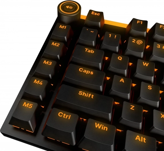 Per‑key ARGB и управление на медия