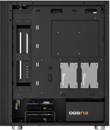 Закалено стъкло и лесен монтаж