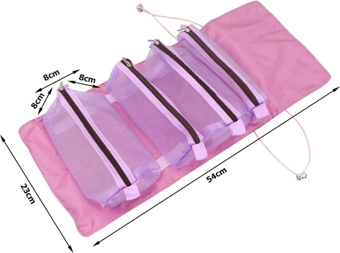 Четири подвижни джоба с цип