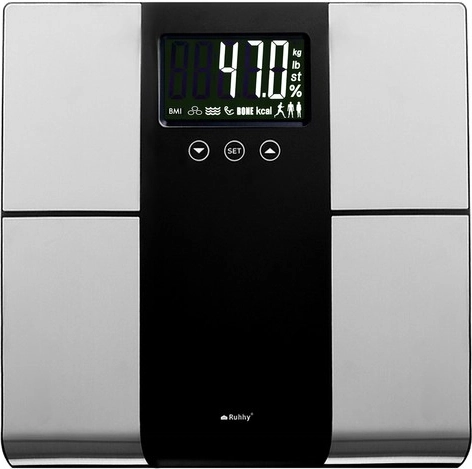 Comprehensive body analysis: weight, BMI, fat, water and muscles