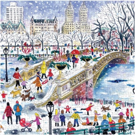 Completed Winter Scene