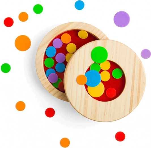 Цветни жетони за забавление и учене
