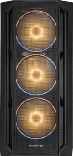 Тихо и ефективно охлаждане 4× 140 mm ARGB PWM