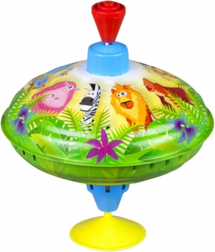 Cheerful jungle motif