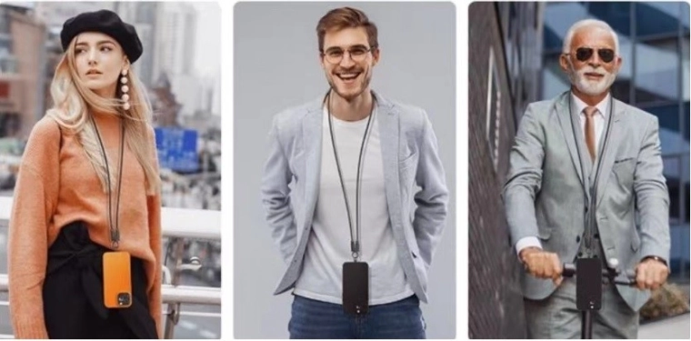 Hands‑free carry and quick access to your phone