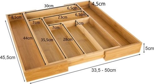 Разтегаема ширина и до 8 отделения