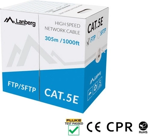 Practical 305 m packaging with meter print