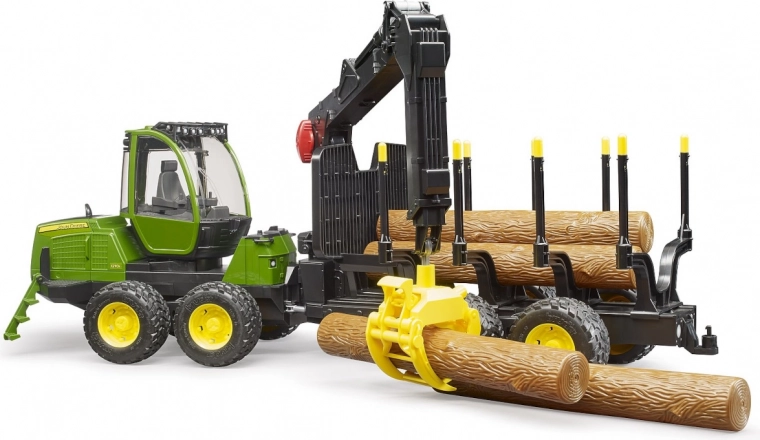 Rotating cab and grab for realistic play