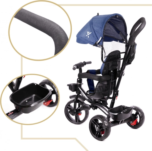 Въртяща се седалка 360° за максимален контрол