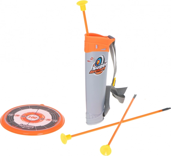 Safe suction-cup arrows for play at home and outdoors