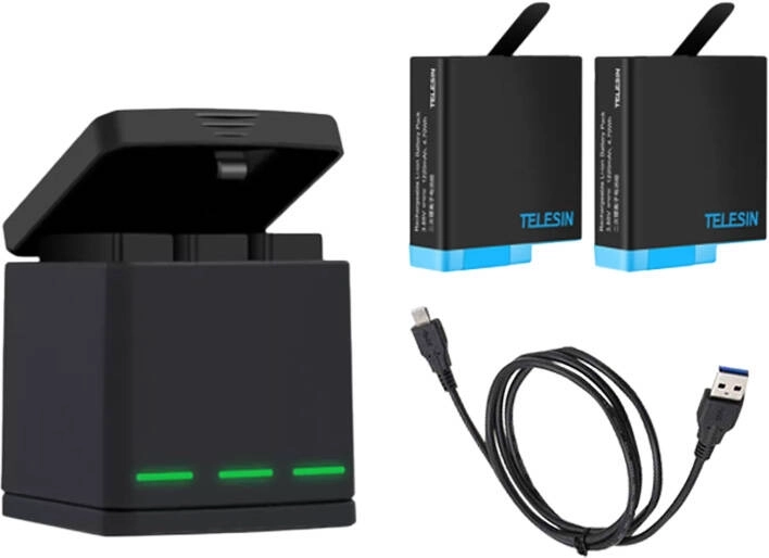 Two high-capacity batteries