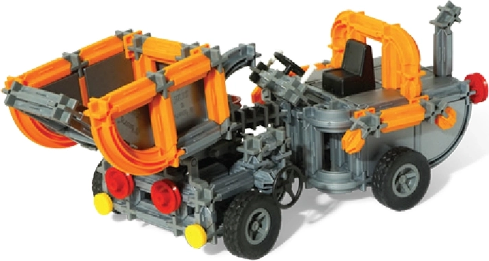 Articulated dump truck for any terrain