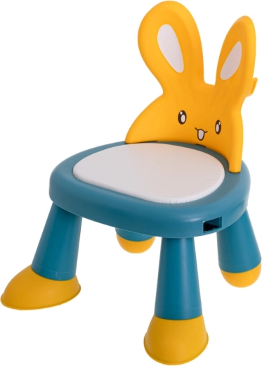 Забавният дизайн със зайче мотивира за сядане