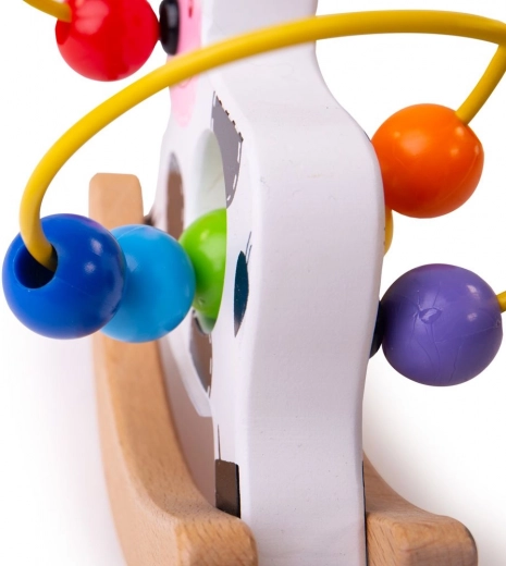 Colorful beads for fine motor skills