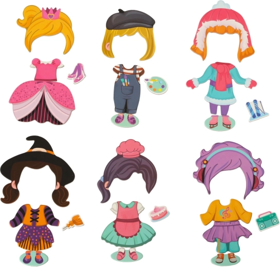 Creative dress-up – hairstyles, outfits, and accessories