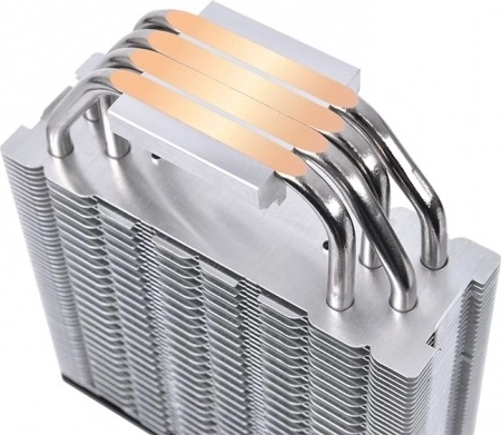 Четири 6мм медни heatpipe тръби с директен контакт