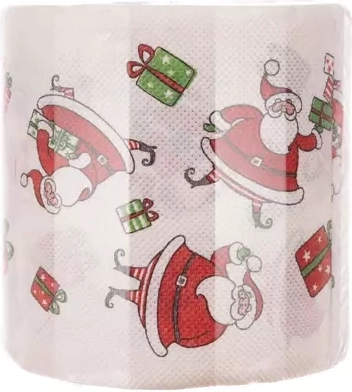 Весел коледен дизайн с ДЯДО КОЛЕДА