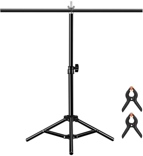 T-щанга с клипове за сигурно закрепване на фона