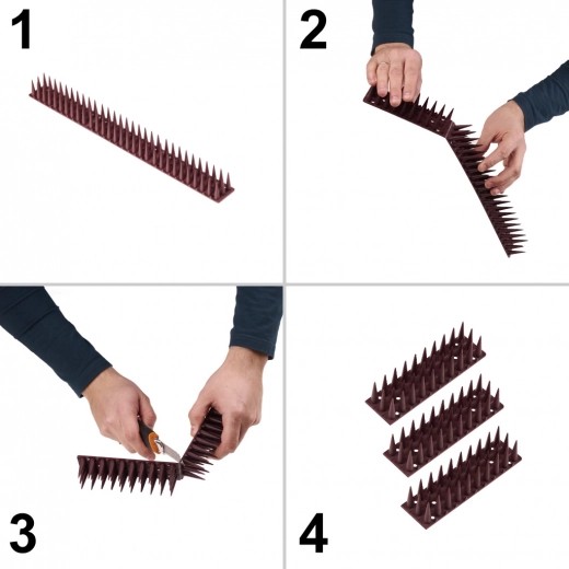 Easy installation without drilling