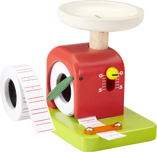 Replaceable note and receipt paper roll
