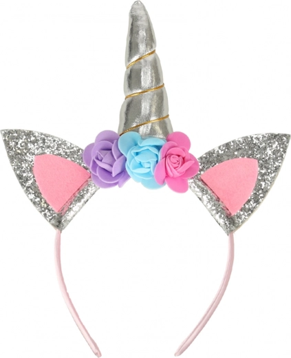 Фантастична диадема с рог