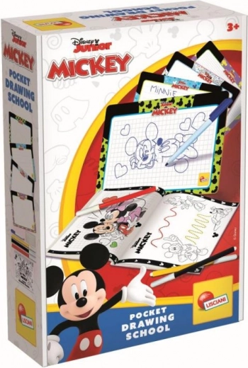 Step-by-step drawing with MICKEY