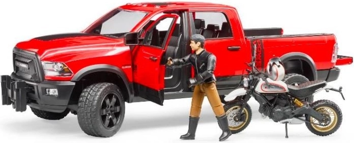 Реалистичен пикап Ram с отварящи се врати