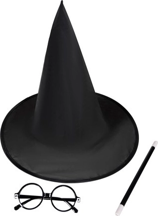 Островърха шапка и магическа пръчка