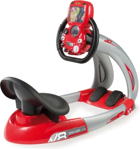 Realistic driving with an electronic steering wheel