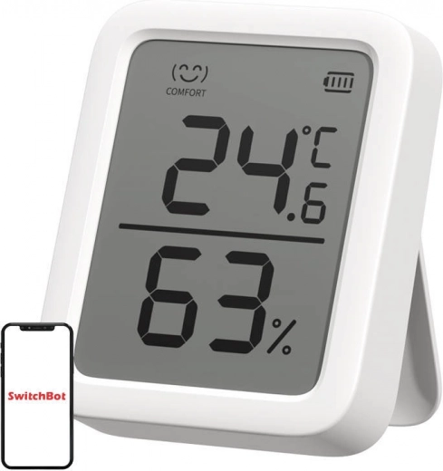 Large 3" display with comfort indicator