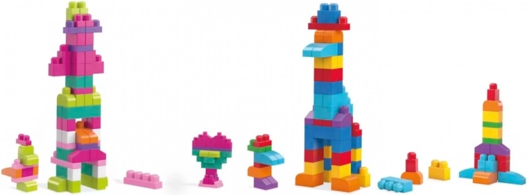 60 colorful blocks for endless building